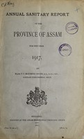 view Annual sanitary report of the Province of Assam.
