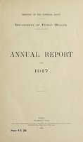 view Annual report on the work of the Ministry of Public Health / Egypt.