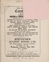 view Sales catalogue: Stevens