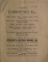 view Sales catalogue: Stevens