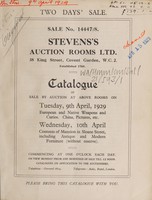 view Sales catalogue: Stevens