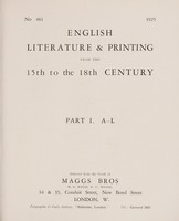 view Sales catalogue 461 : Maggs Bros