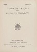 view Sales catalogue 628: Maggs Bros