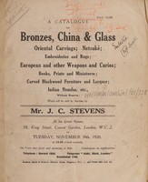 view Sales catalogue: Stevens