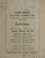 view Sales catalogue: Stevens