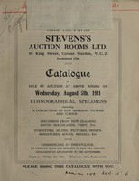 view Sales catalogue: Stevens