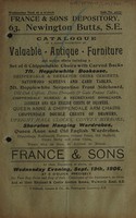 view Sales catalogue: France