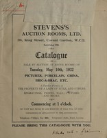 view Sales catalogue: Stevens