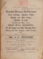 view Sales catalogue: Stevens