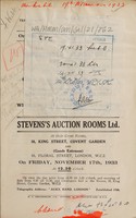 view Sales catalogue: Stevens