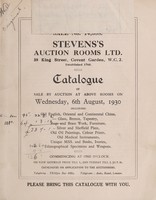 view Sales catalogue: Stevens