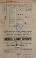 view Sales catalogue: Stevens