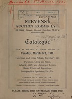 view Sales catalogue: Stevens