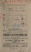 view Sales catalogue: Stevens