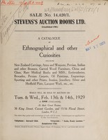 view Sales catalogue: Stevens