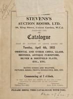 view Sales catalogue: Stevens