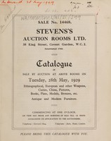 view Sales catalogue: Stevens