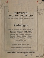 view Sales catalogue: Stevens