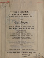 view Sales catalogue: Stevens