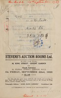 view Sales catalogue: Stevens