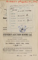 view Sales catalogue: Stevens