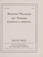 view Sales catalogue 404: Maggs Bros