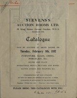 view Sales catalogue: Stevens