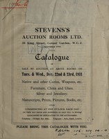 view Sales catalogue: Stevens