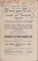 view Sales catalogue: Stevens