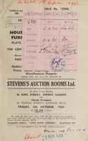 view Sales catalogue: Stevens