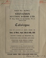 view Sales catalogue: Stevens