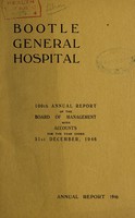 view Annual report : 1946 / Bootle General Hospital.