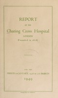 view Report of the Charing Cross Hospital : 1949.