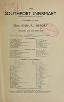 view Annual report : 1942 / Southport Infirmary.