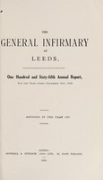 view Annual report : 1932 / General Infirmary at Leeds.