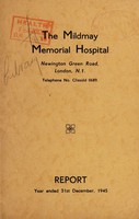 view Report : 1945 / Mildmay Memorial Hospital.