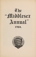 view The "Middlesex annual" : 1924.