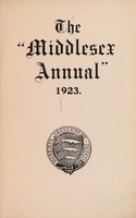 view The "Middlesex annual" : 1923.