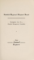 view Annual report : 1949 / Nottingham No. 3 Hospital Management Committee.