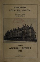 view Annual report : 1938 / Manchester Royal Eye Hospital.