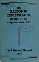 view Annual report of the National Temperance Hospital : 1944.