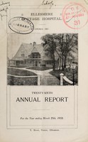 view Annual report : 1932-33 / Ellesmere Cottage Hospital.