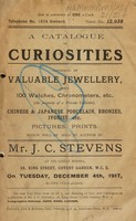 view Sales catalogue: Stevens