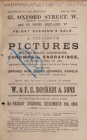 view Sales catalogue: Bonham & Sons