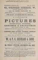 view Sales catalogue: Bonham & Sons