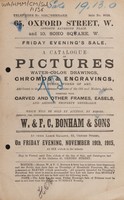 view Sales catalogue: Bonham & Sons