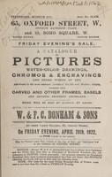 view Sales catalogue: Bonham & Sons