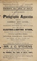 view Sales catalogue: Stevens