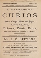 view Sales catalogue: Stevens