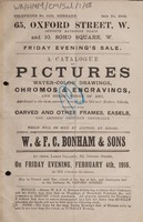 view Sales catalogue: Bonham & Sons